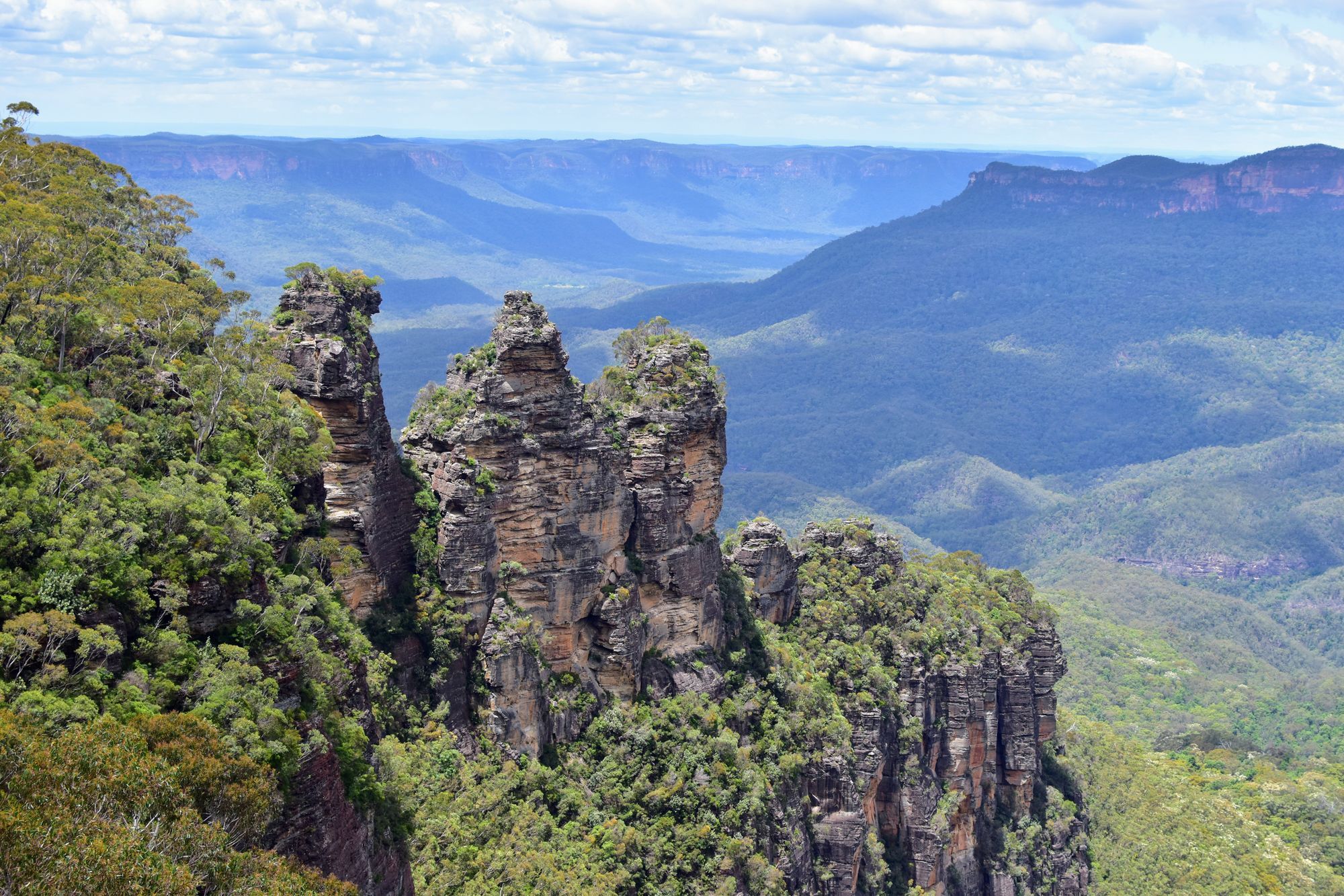 The Three Sisters above the Jamison Valley in the Blue Mountains